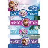 Disney Frozen Rubber Bracelets [4 Per Pack]