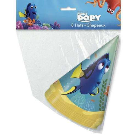 Finding Dory Party Hats [8 Per Pack]