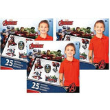 The Avengers Assemble Mini Tattoo Set [3 Pack]