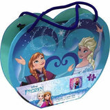 Disney Frozen 48-Piece Puzzle in Heart-Shaped Box