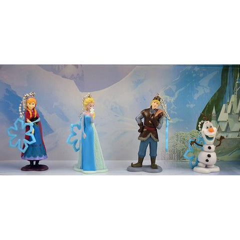 Disney Frozen 4 Piece Keychain Set [Anna, Elsa, Kristoff, Olaf]