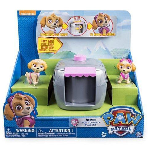 Paw Patrol Skye Pup to Hero Playset