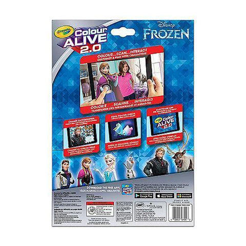Crayola Colour Alive 2.0 Disney Frozen