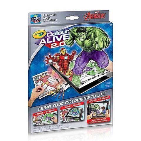 Crayola Colour Alive 2.0 The Avengers