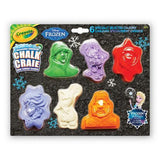 Crayola Disney Frozen Washable Sidewalk Chalk - 6 Pieces