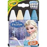 Crayola Disney Frozen Washable Sidewalk Chalk - 4 Pieces