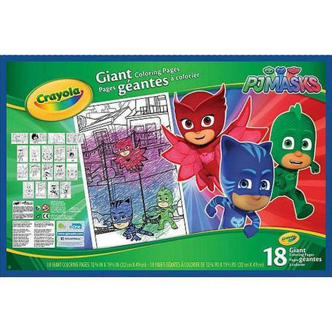 Crayola PJ Masks Giant Coloring Pages