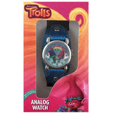 Trolls Analog Watch with Glittering Strap