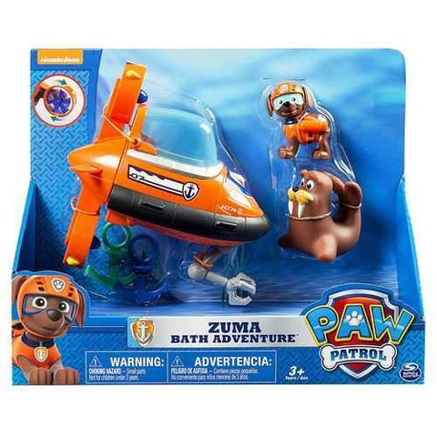 Paw Patrol Zuma's Bath Playset