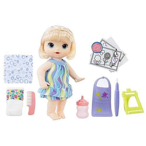 Baby Alive Finger Paint Baby - Blonde