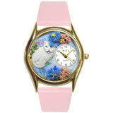 White Cat Watch Small Gold Style