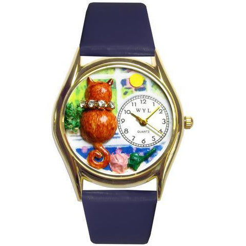 Aristo Cat Watch Small Gold Style