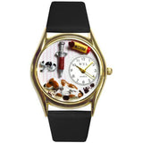 Veterinarian Watch Small Gold Style