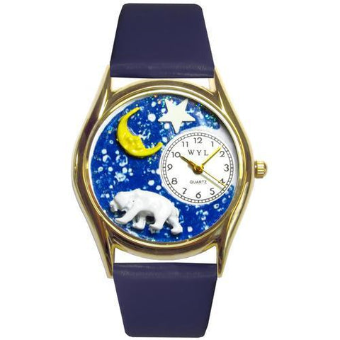 Polar Bear Watch Small Gold Style