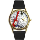 Electric Guitar Watch Small Gold Style