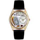 Accountant Watch Small Gold Style