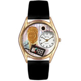 Police Officer Watch Small Gold Style