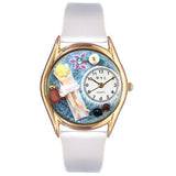 Massage Therapist Watch Small Gold Style