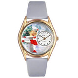 Ice Skating Watch Small Gold Style