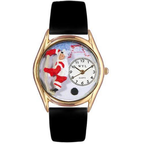 Hockey Watch Small Gold Style