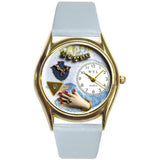 Jewelry Lover Blue Watch Small Gold Style