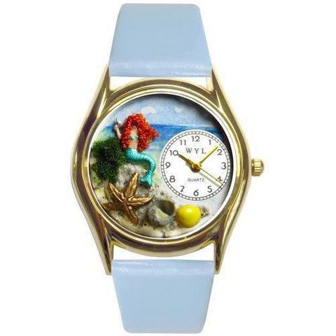 Mermaid Watch Small Gold Style