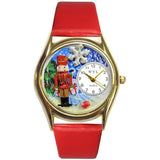 Christmas Nutcracker Watch Small Gold Style