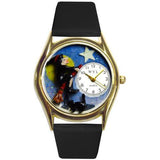 Halloween Flying Witch Watch Small Gold Style