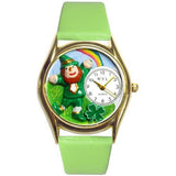 St. Patrick's Day Watch (Rainbow) Small Gold Style