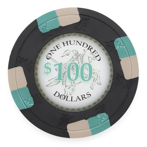 Poker Knights 13.5 Gram, $100