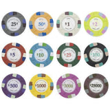 Poker Knights 13.5 Gram, $500