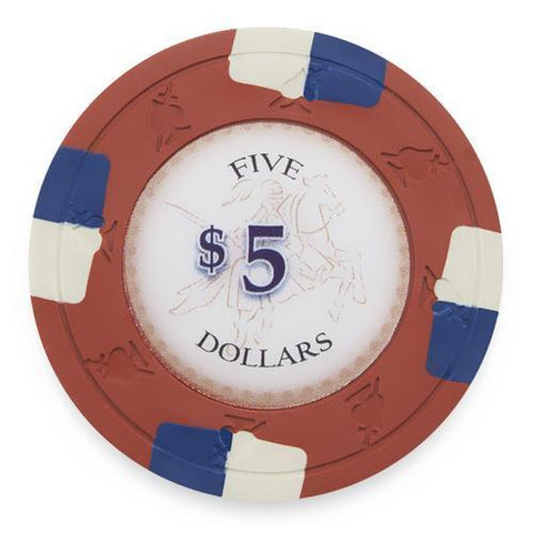 Poker Knights 13.5 Gram, $5