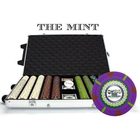 1000Ct Claysmith Gaming 'The Mint' Chip Set in Rolling