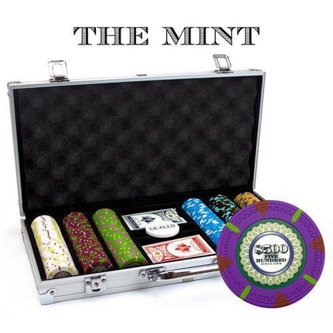 300Ct Custom Claysmith Gaming 'The Mint' in Aluminum