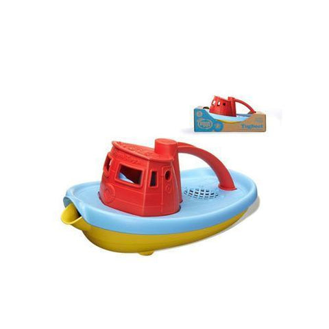 Green Toys Tug Boat Red