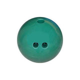 5 lb. Cosom Rubberized Plastic Bowling Ball - Dark Green