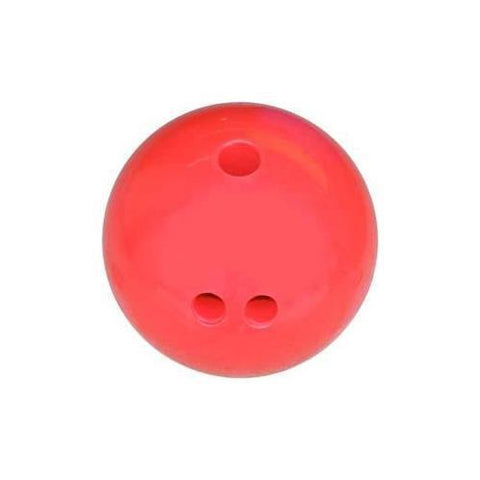 3 lb. Cosom Rubberized Plastic Bowling Ball - Red