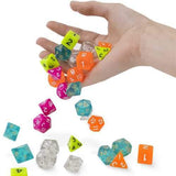 Set of 7 Polyhedral Dice, Blighted Grove