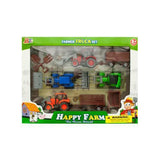 Farm Tractor Truck & Trailer Set ( Case of 6 )