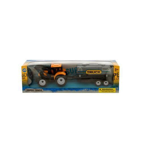 Friction Powered Construction Trailer Truck ( Case of 12 )