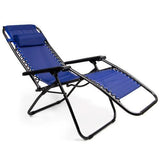 Zero Gravity Folding Lounge Chair, Blue