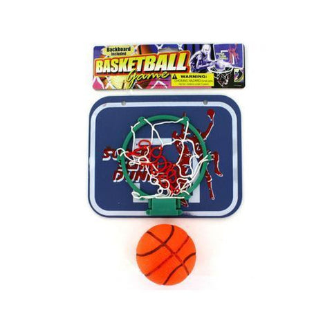 Basketball Game with Backboard ( Case of 24 )