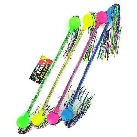 Colorful Tinsel Baton ( Case of 72 )