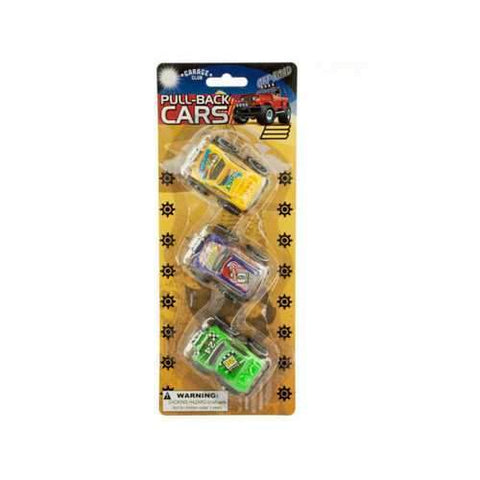 Pull-Back Off-Road Toy Trucks Set ( Case of 12 )