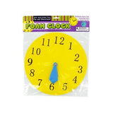 Educational Foam Clock ( Case of 12 )