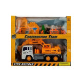 Friction Powered Loader Truck & Construction Team Set ( Case of 2 )