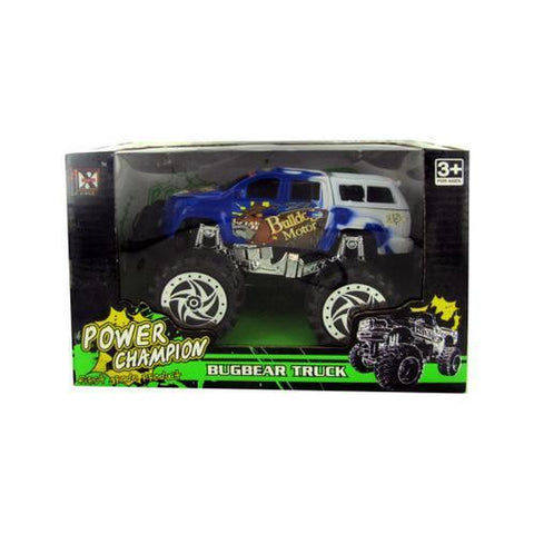 Friction Big Wheel Super Power Truck ( Case of 12 )