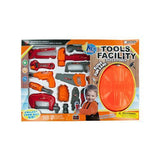 Tool Play Set with Helmet ( Case of 1 )