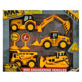 Mini Friction Construction Truck Set ( Case of 2 )