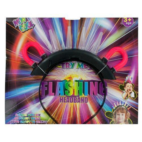 Flashing Spikes Headband ( Case of 12 )